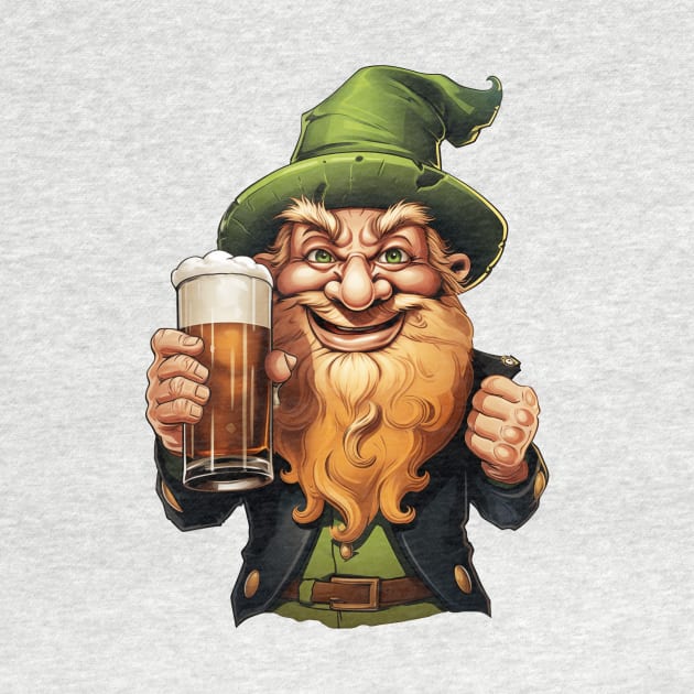 Cheers Leprechaun by JunkyDotCom